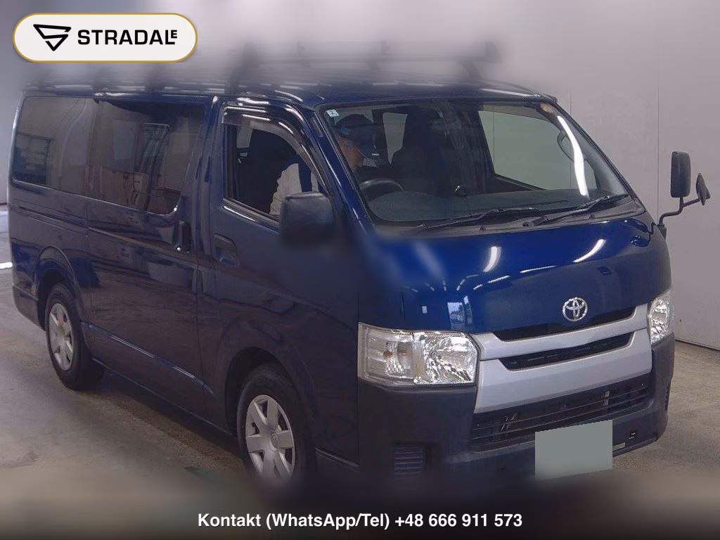 TOYOTA HIACE VAN 5D DX 2016, aukcja z Japonii, zdjęcie 1