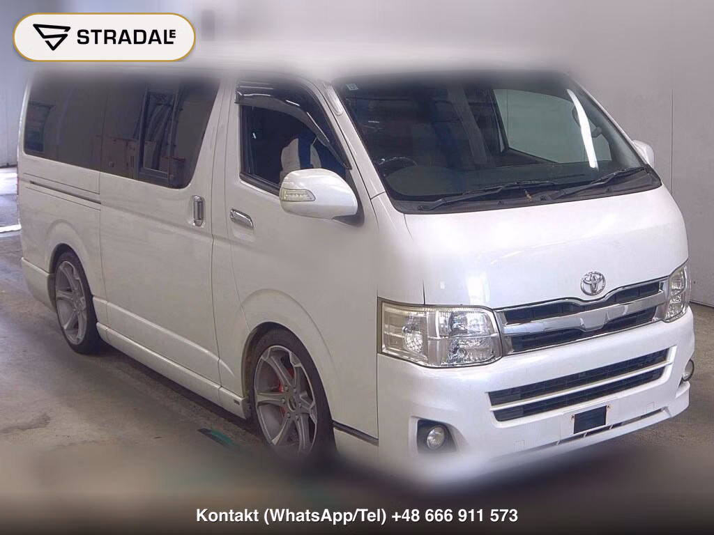 TOYOTA HIACE VAN 5D LONG SUPER GL 2011, aukcja z Japonii, zdjęcie 1