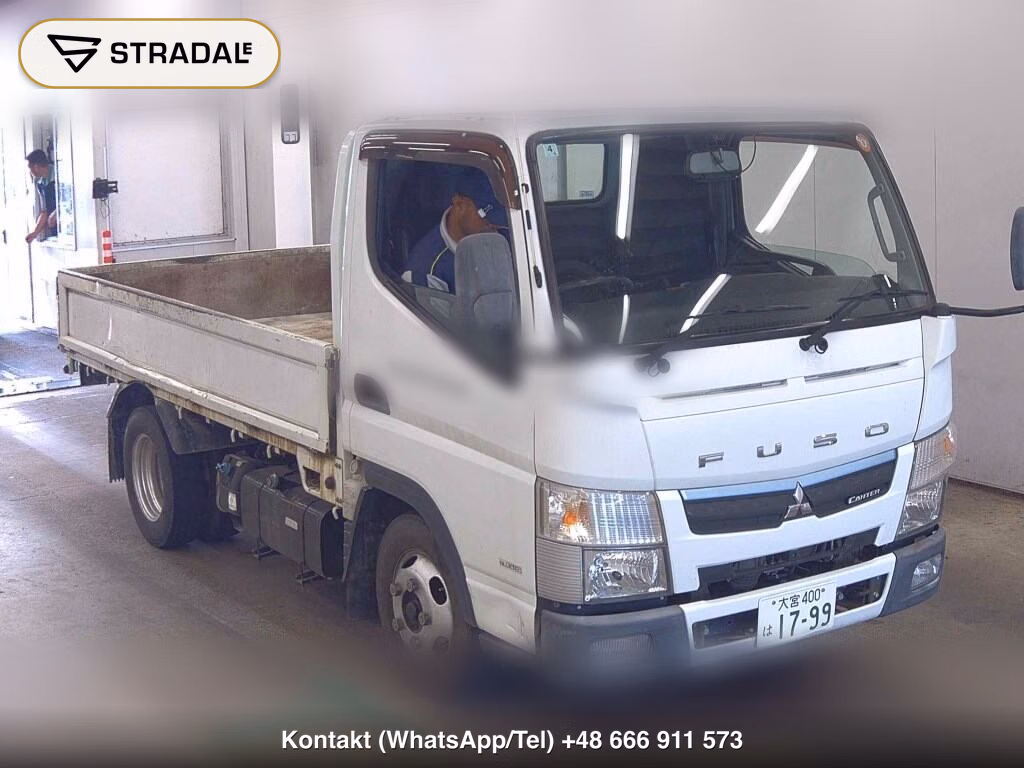 MITSUBISHI FUSO CANTER 2D ALL LOW DECK 2017, aukcja z Japonii, zdjęcie 1