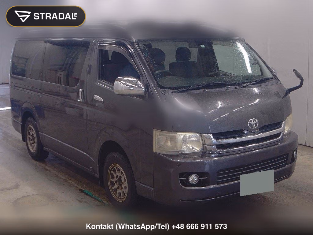 TOYOTA HIACE VAN 5D 4WD LONG SUPER GL 2008, aukcja z Japonii, zdjęcie 1