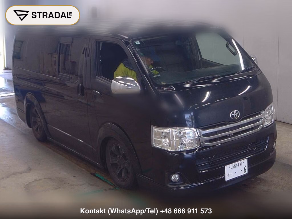 TOYOTA HIACE VAN 5D LONG SUPER GL 2008, aukcja z Japonii, zdjęcie 1