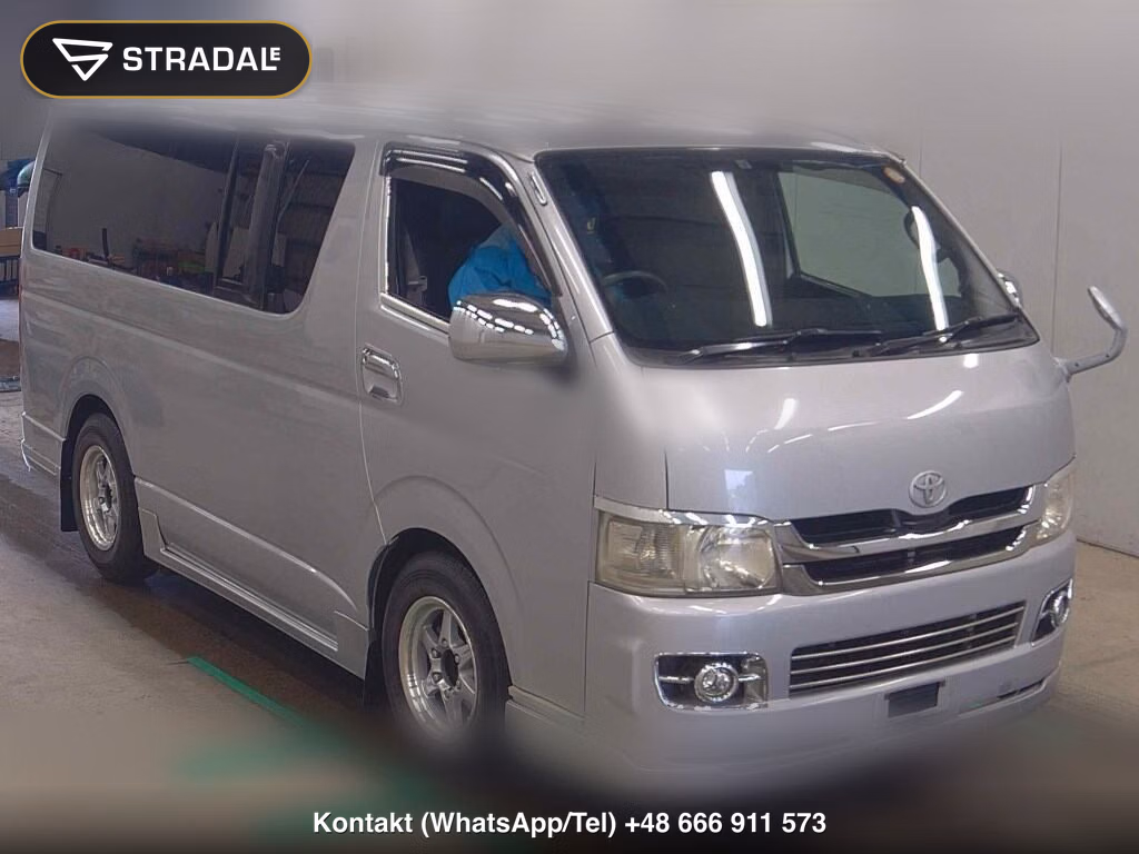 TOYOTA HIACE VAN 4D DX GL PACKAGE 2008, aukcja z Japonii, zdjęcie 1