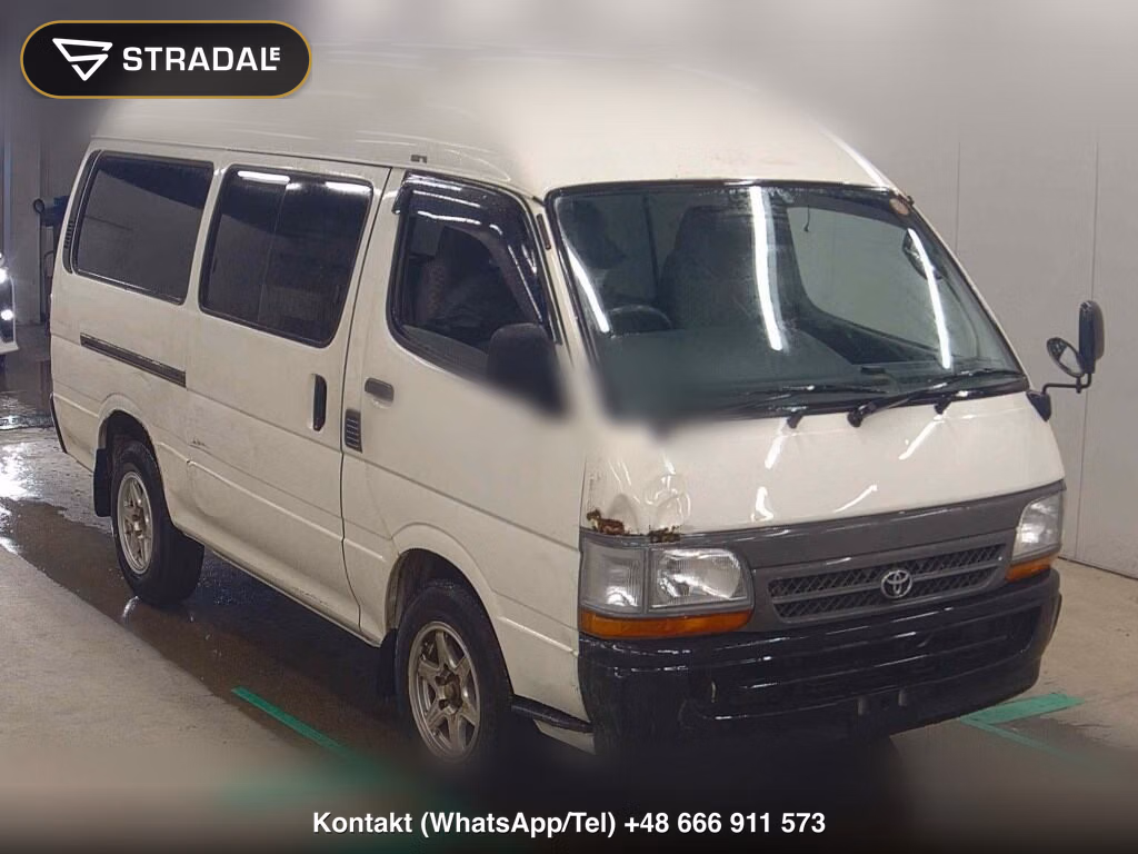 TOYOTA HIACE VAN 5D LONG DX 2002, aukcja z Japonii, zdjęcie 1