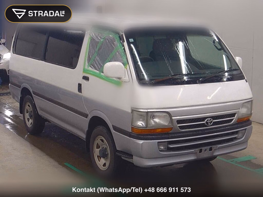 TOYOTA HIACE VAN 4D 4WD LONG SUPER GL 2001, aukcja z Japonii, zdjęcie 1