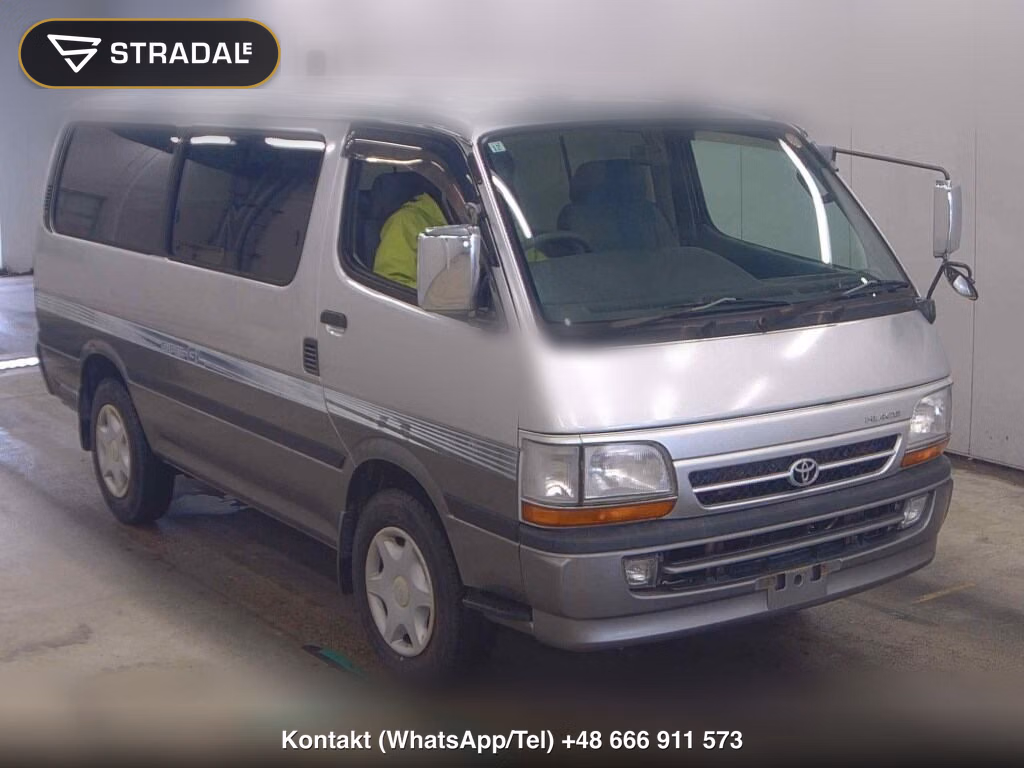 TOYOTA HIACE VAN 4D LONG SUPER GL 2001, aukcja z Japonii, zdjęcie 1