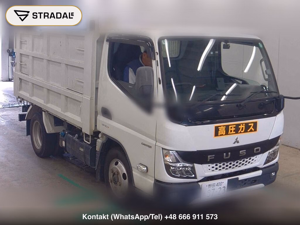 MITSUBISHI FUSO CANTER 2D DUMP 2022, aukcja z Japonii, zdjęcie 1