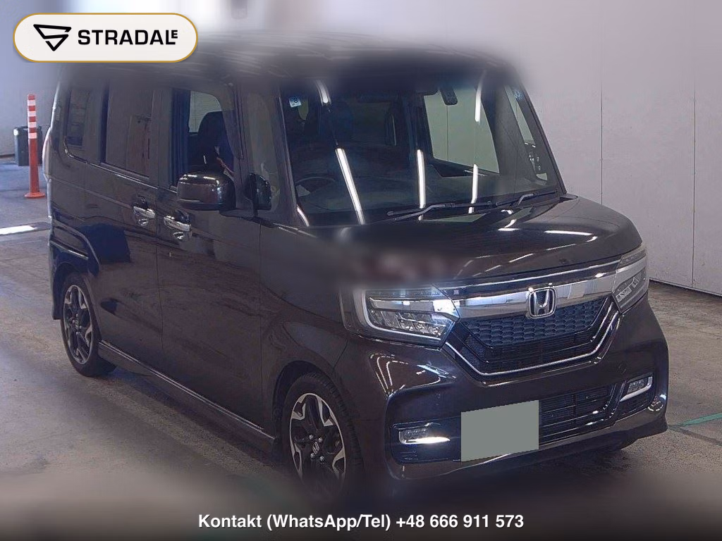 HONDA N-BOX CUSTOM G・EX TURBO HONDA SENSING 2017, aukcja z Japonii, zdjęcie 1