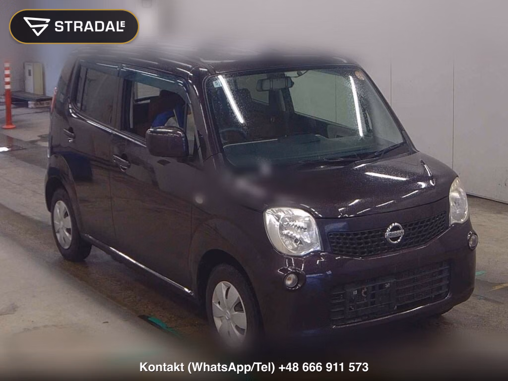 NISSAN MOCO 4WD S FOUR 2012, aukcja z Japonii, zdjęcie 1