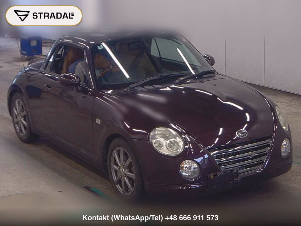 DAIHATSU COPEN OP TAN LEATHER EDITION 2008, aukcja z Japonii, zdjęcie 1