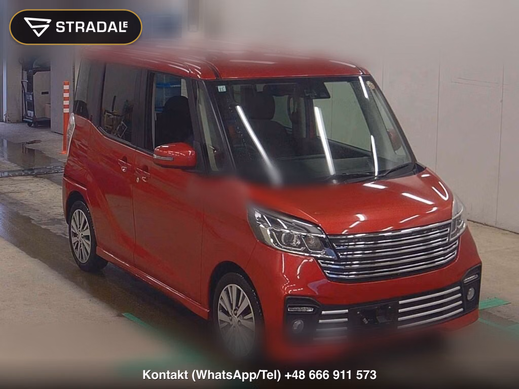 NISSAN DAYZ ROOX HIGHWAY STAR RIDER X 2017, aukcja z Japonii, zdjęcie 1