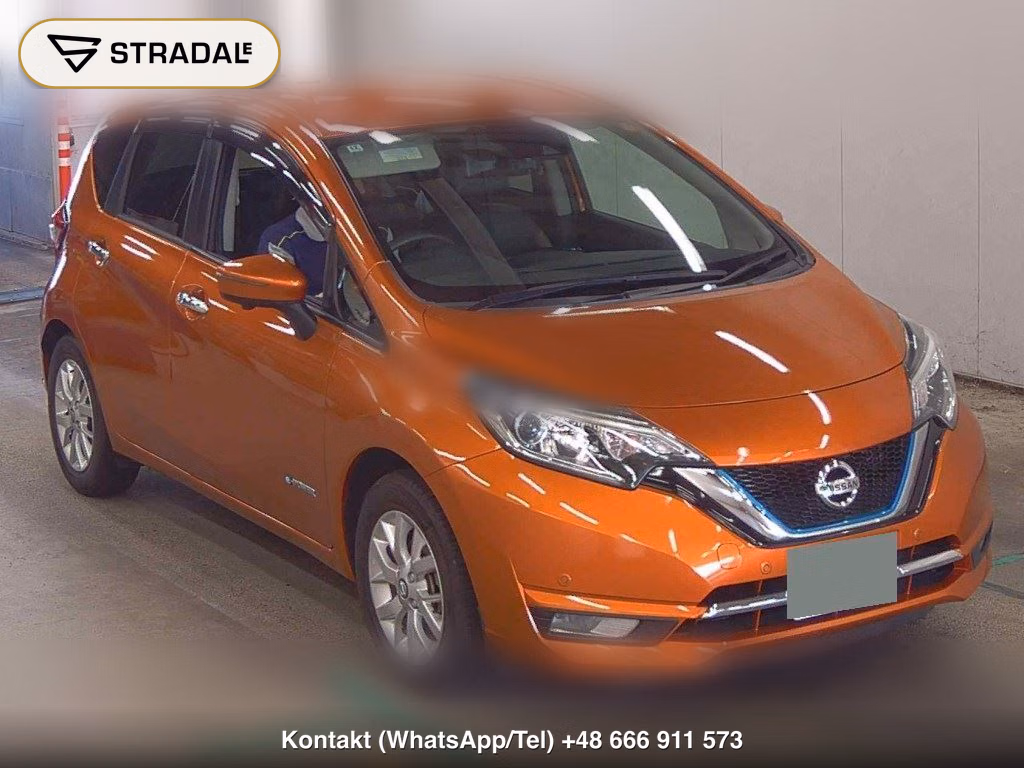 NISSAN NOTE 4WD 2018, aukcja z Japonii, zdjęcie 1