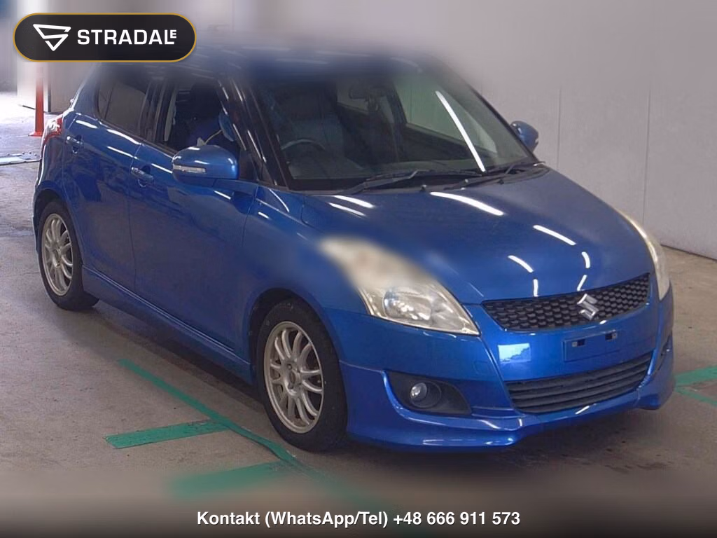 SUZUKI SWIFT 5D RS 2012, aukcja z Japonii, zdjęcie 1