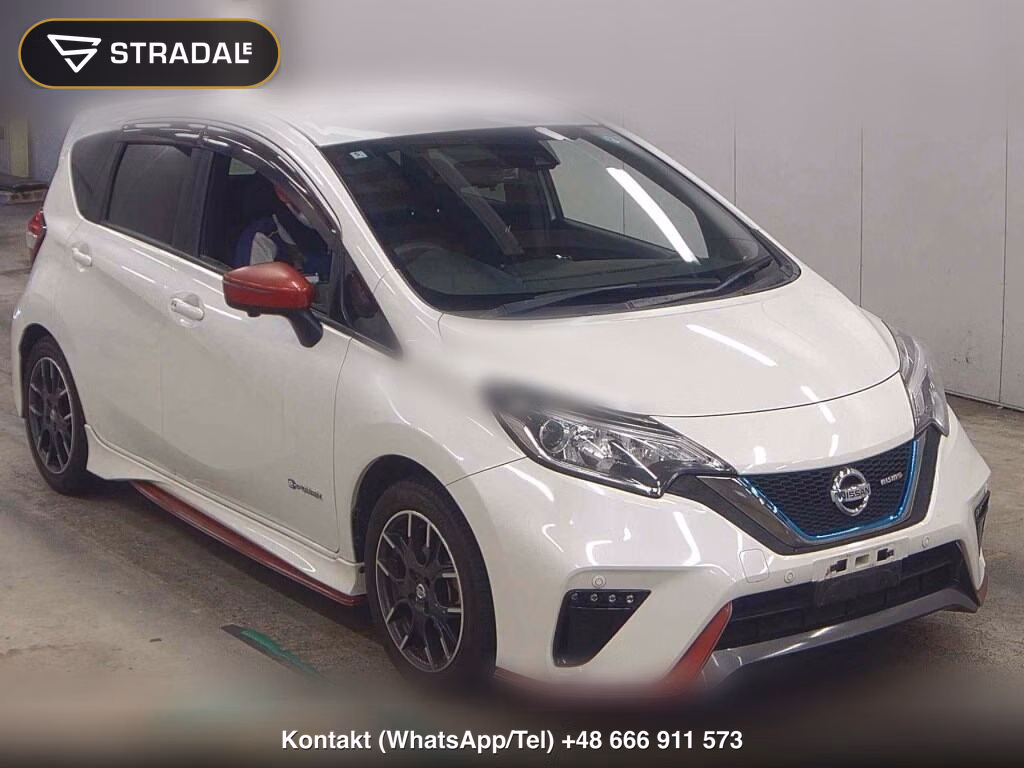 NISSAN NOTE E-POWER NISMO 2018, aukcja z Japonii, zdjęcie 1