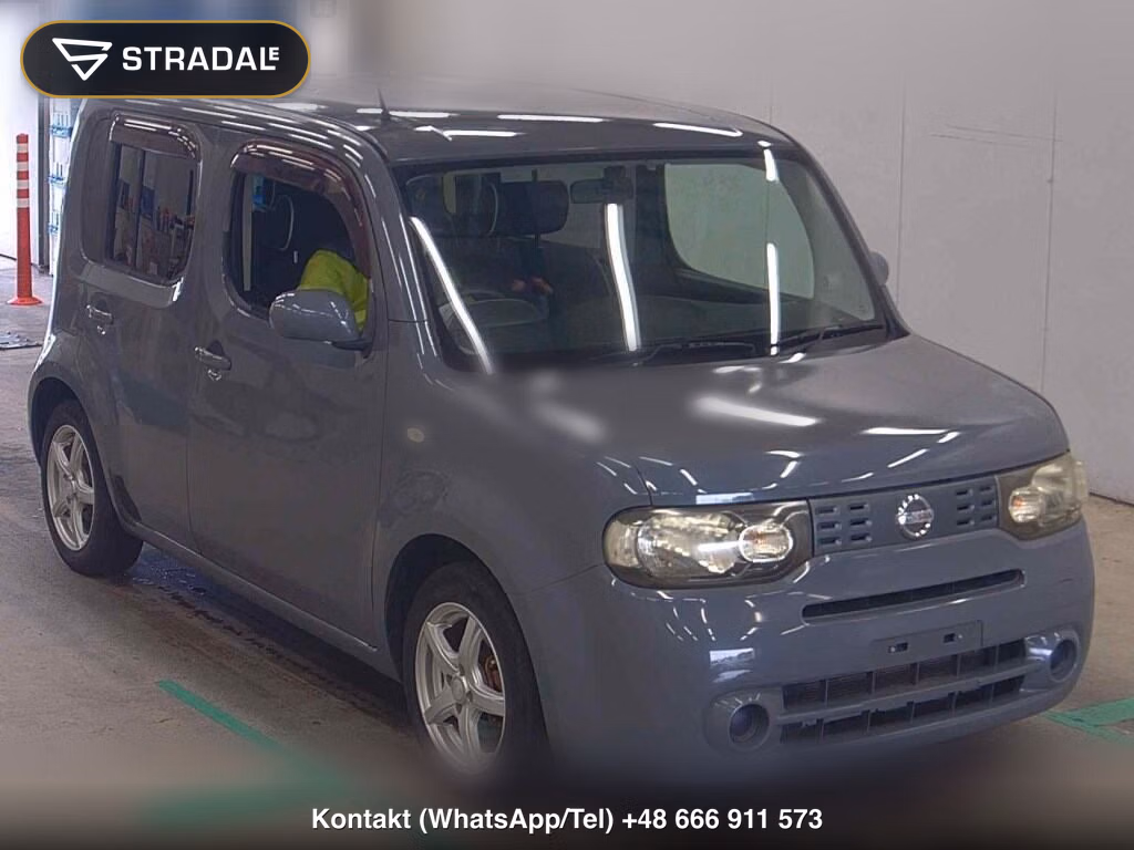 NISSAN CUBE 15X INDIGO SELECTION 2010, aukcja z Japonii, zdjęcie 1