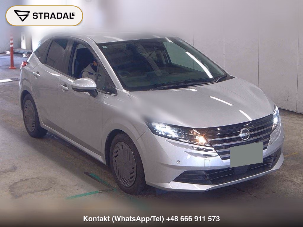 NISSAN NOTE X 2025, aukcja z Japonii, zdjęcie 1