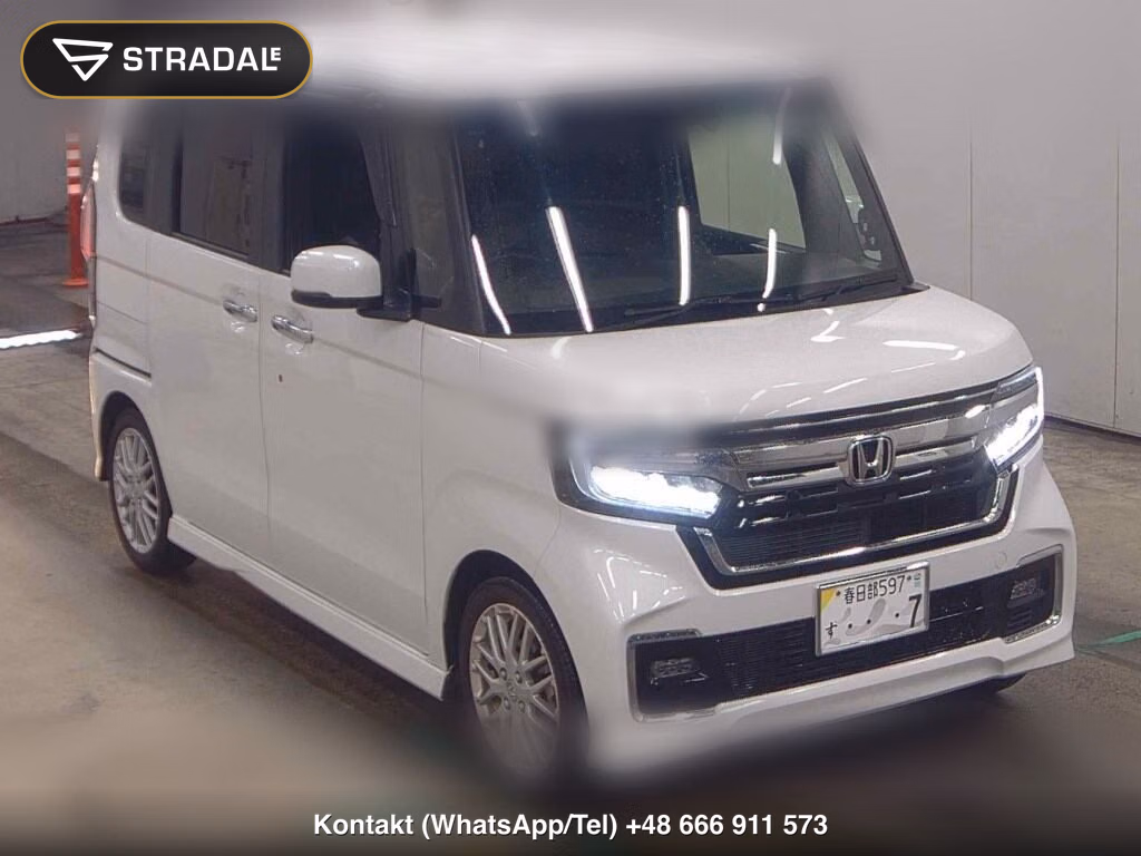 HONDA N-BOX CUSTOM L・TURBO 2022, aukcja z Japonii, zdjęcie 1