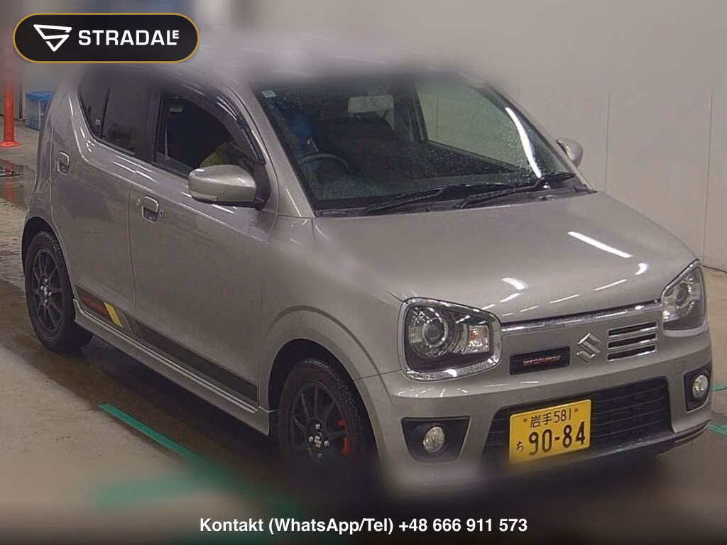 SUZUKI ALTO WORKS 5D BASE GRADE 2017, aukcja z Japonii, zdjęcie 1
