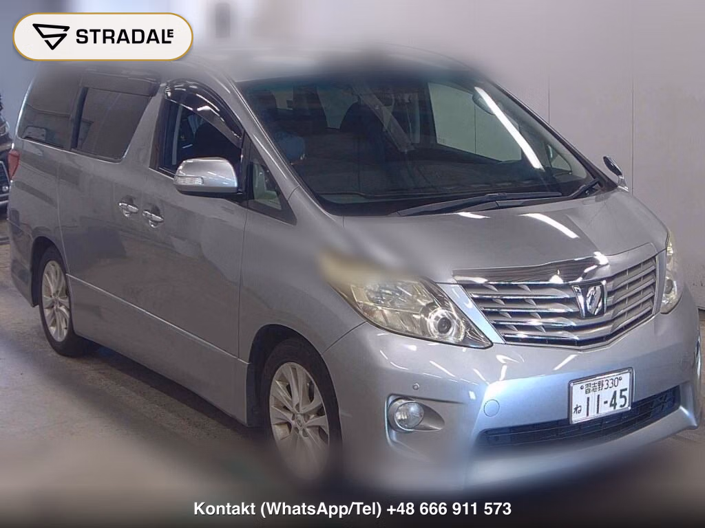 TOYOTA ALPHARD 240S 2010, aukcja z Japonii, zdjęcie 1