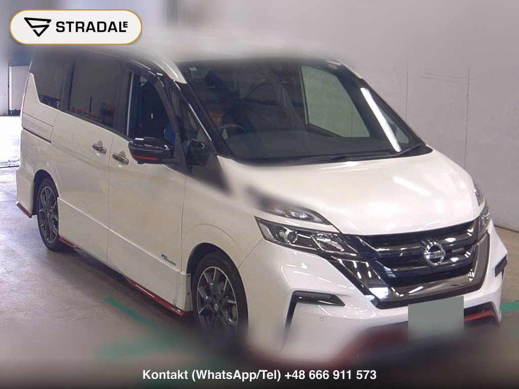 NISSAN SERENA 5D NISMO 2018, aukcja z Japonii, zdjęcie 1