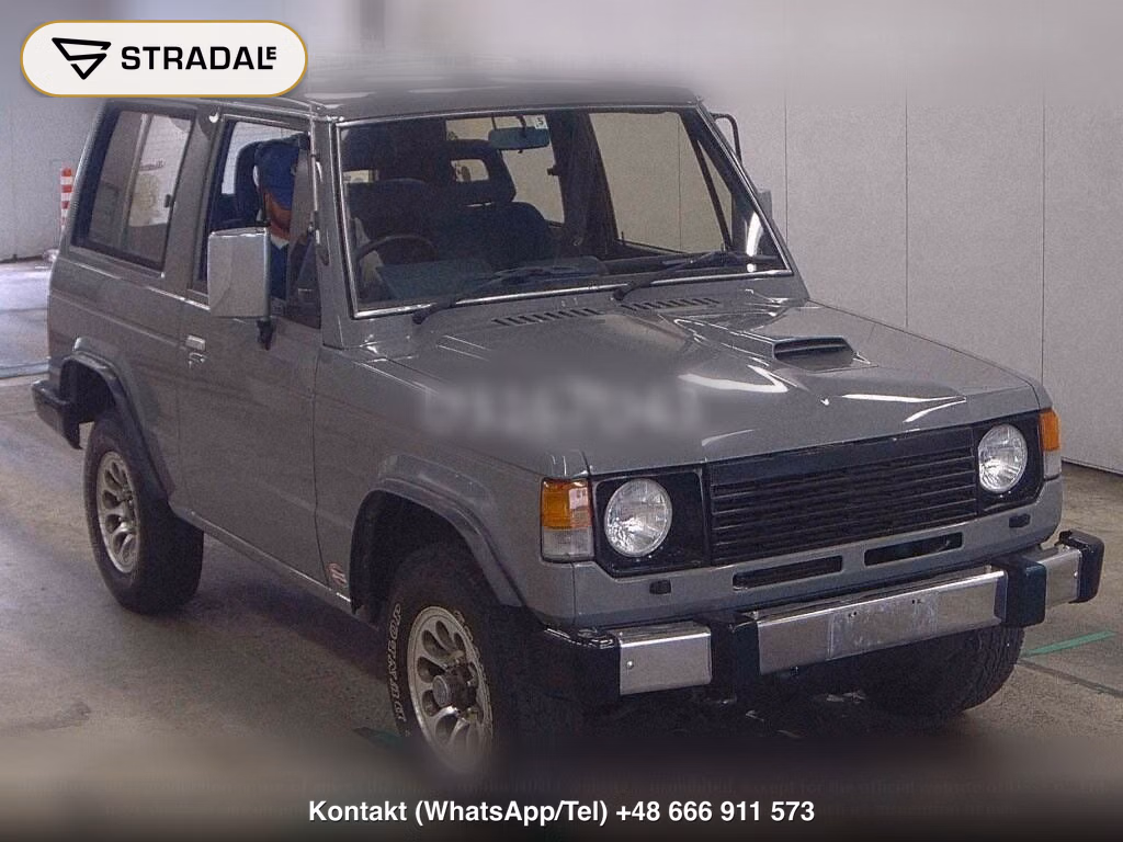 MITSUBISHI PAJERO 3D 4WD 1990, aukcja z Japonii, zdjęcie 1