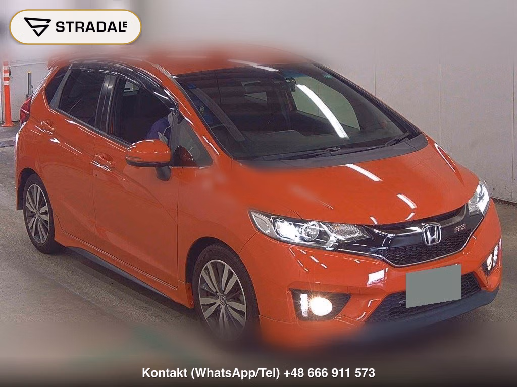 HONDA FIT RS 2015, aukcja z Japonii, zdjęcie 1