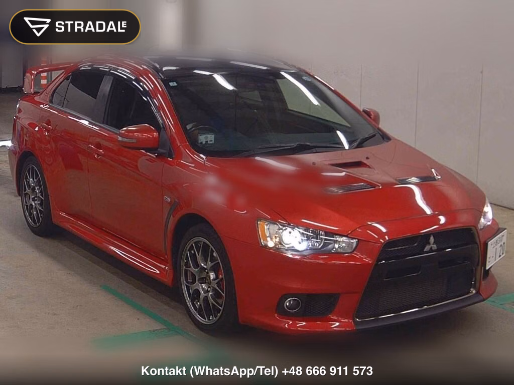 MITSUBISHI LANCER 4D 4WD EVOLUTION FINAL EDITION 2016, aukcja z Japonii, zdjęcie 1