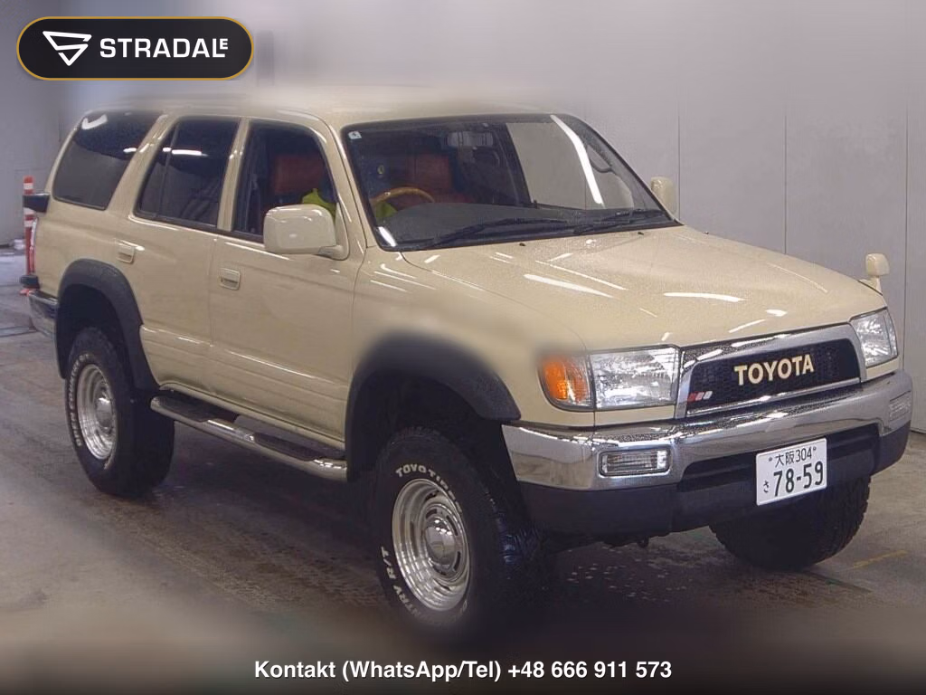 TOYOTA HILUX SURF 5D 4WD SSR-X 1996, aukcja z Japonii, zdjęcie 1
