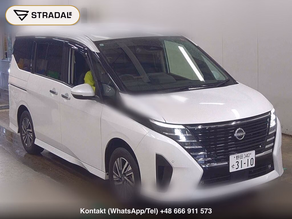 NISSAN SERENA 5D 4WD HIGHWAY STAR V 2023, aukcja z Japonii, zdjęcie 1