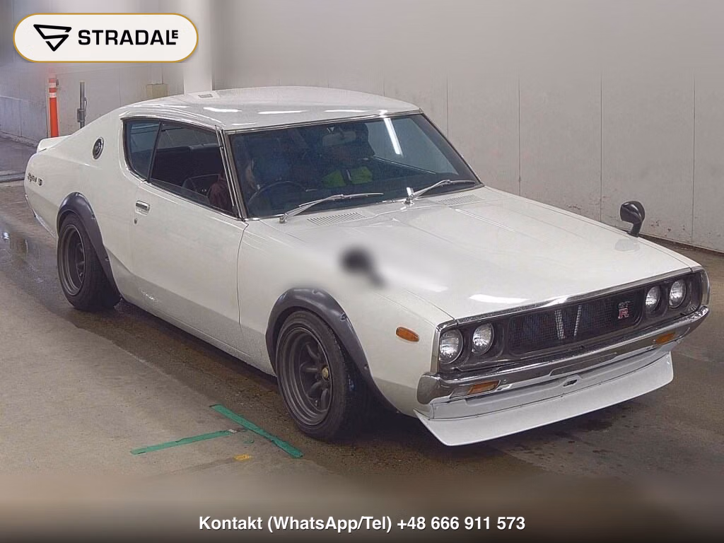 NISSAN SKYLINE 2HT 1973, aukcja z Japonii, zdjęcie 1