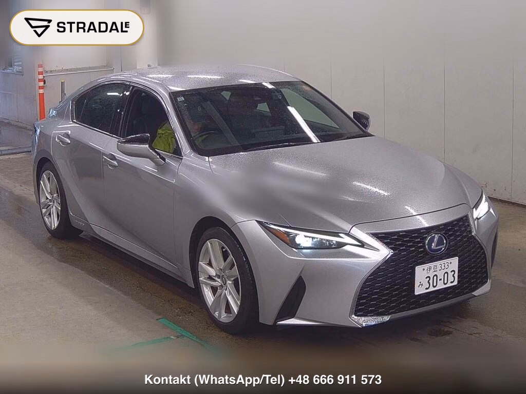 LEXUS IS 4D IS300H 2021, aukcja z Japonii, zdjęcie 1