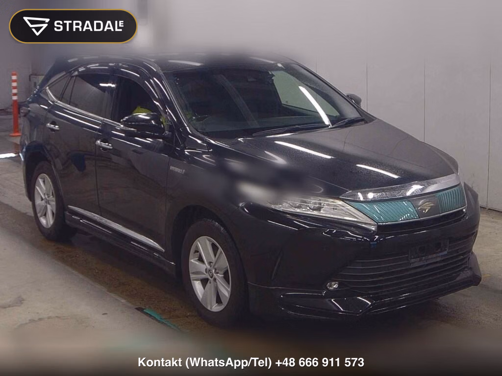TOYOTA HARRIER HYBRID 4WD PREMIUM METAL AND LEATHER PACKAGE 2019, aukcja z Japonii, zdjęcie 1