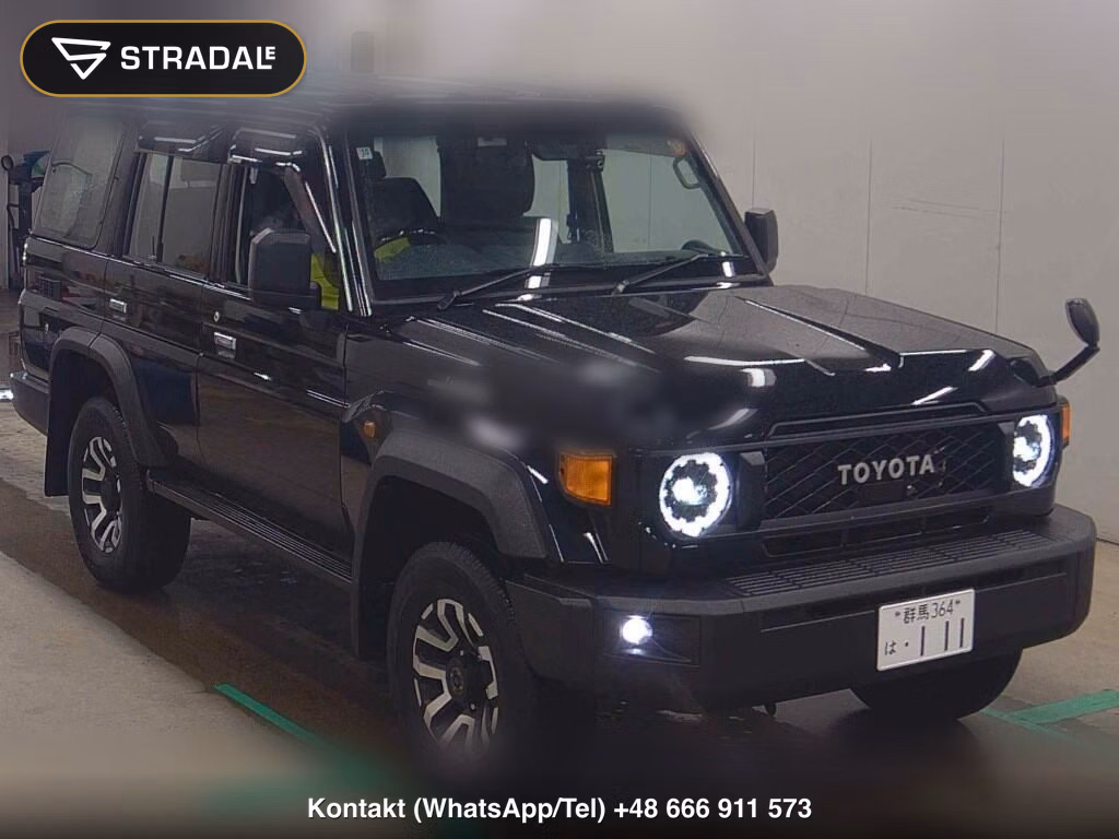 TOYOTA LAND CRUISER 70 5D 4WD AX 2025, aukcja z Japonii, zdjęcie 1