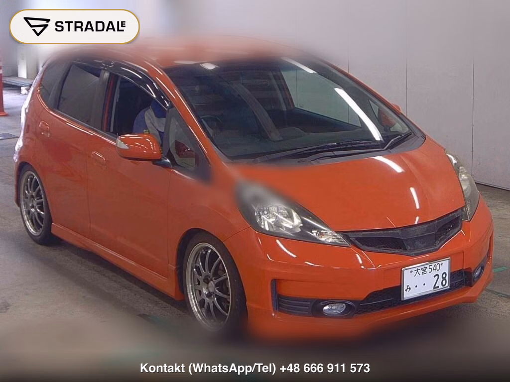 HONDA FIT RS 2011, aukcja z Japonii, zdjęcie 1