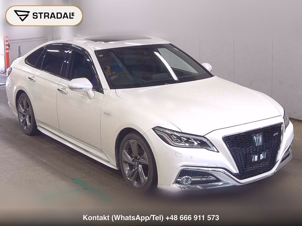 TOYOTA CROWN HYBRID RS 2018, aukcja z Japonii, zdjęcie 1