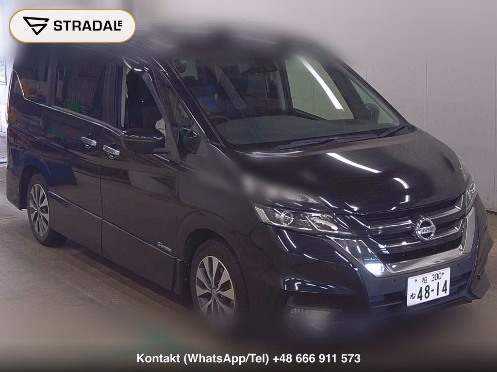 NISSAN SERENA 5D HIGHWAY STAR V SELECTION 2017, aukcja z Japonii, zdjęcie 1