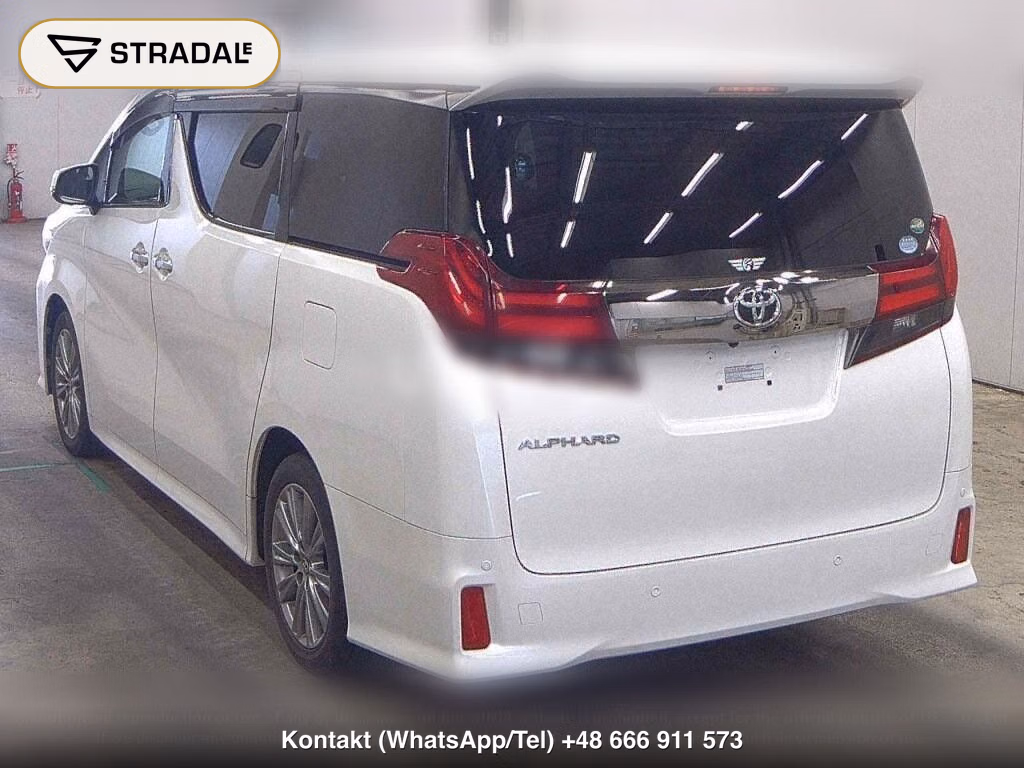 TOYOTA ALPHARD 2.5S A PACKAGE TYPE BLACK, miniaturka 3
