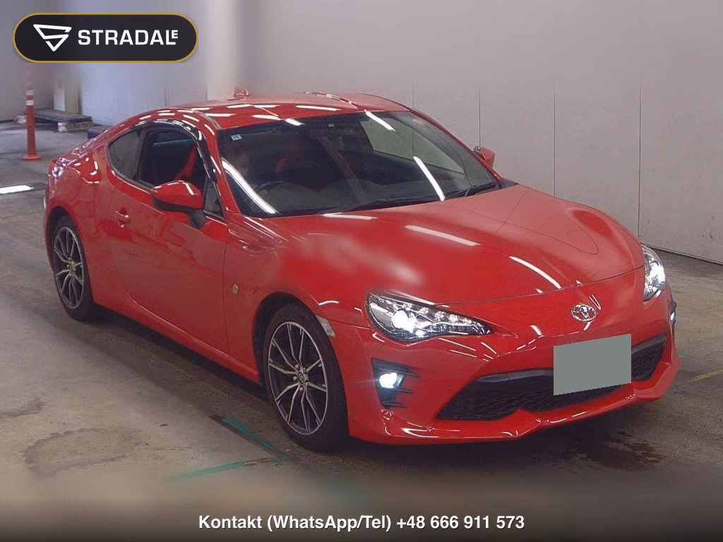 TOYOTA 86 GT 2016, aukcja z Japonii, zdjęcie 1