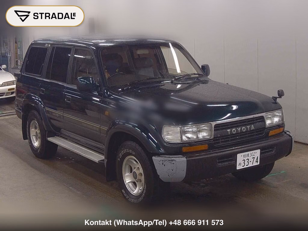 TOYOTA LAND CRUISER 80 4WD VX LIMITED 1993, aukcja z Japonii, zdjęcie 1