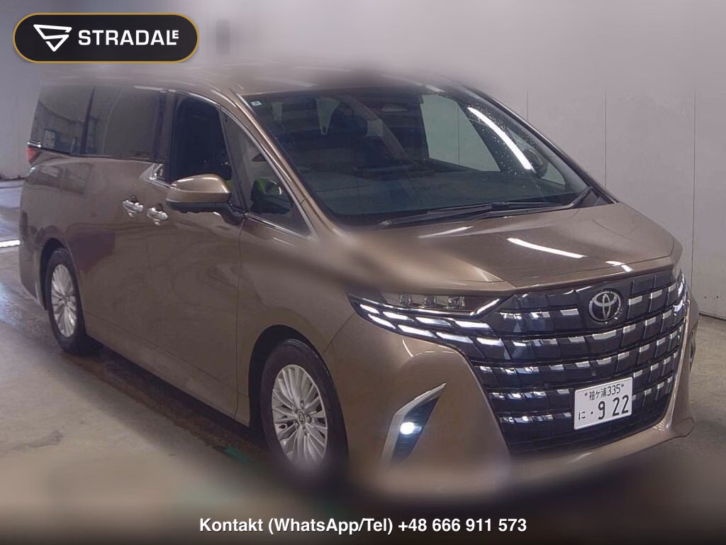 TOYOTA ALPHARD 4WD 2025, aukcja z Japonii, zdjęcie 1