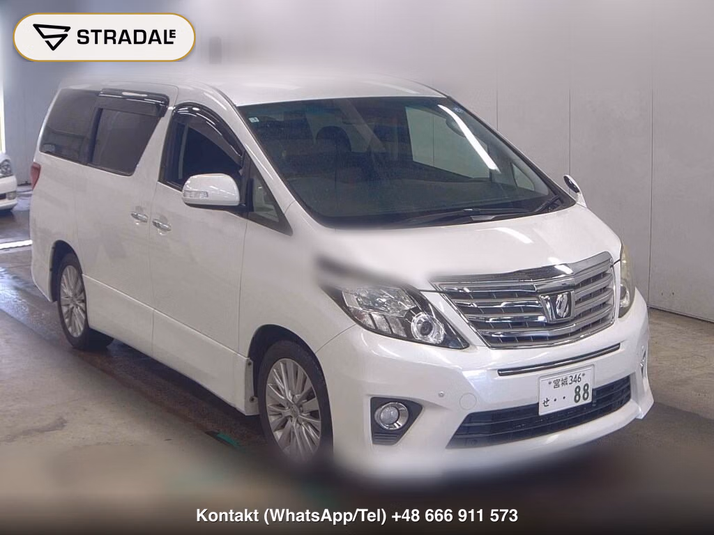 TOYOTA ALPHARD 4WD 240S C PACKAGE 2013, aukcja z Japonii, zdjęcie 1