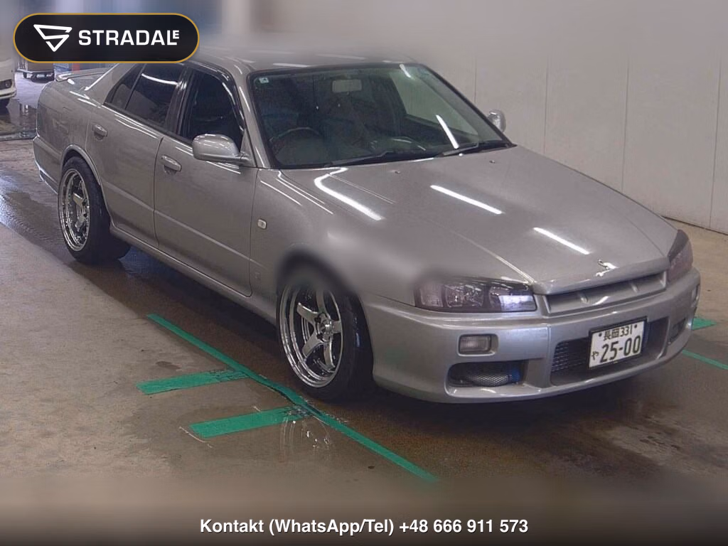 NISSAN SKYLINE 4D 25GT TURBO 1998, aukcja z Japonii, zdjęcie 1