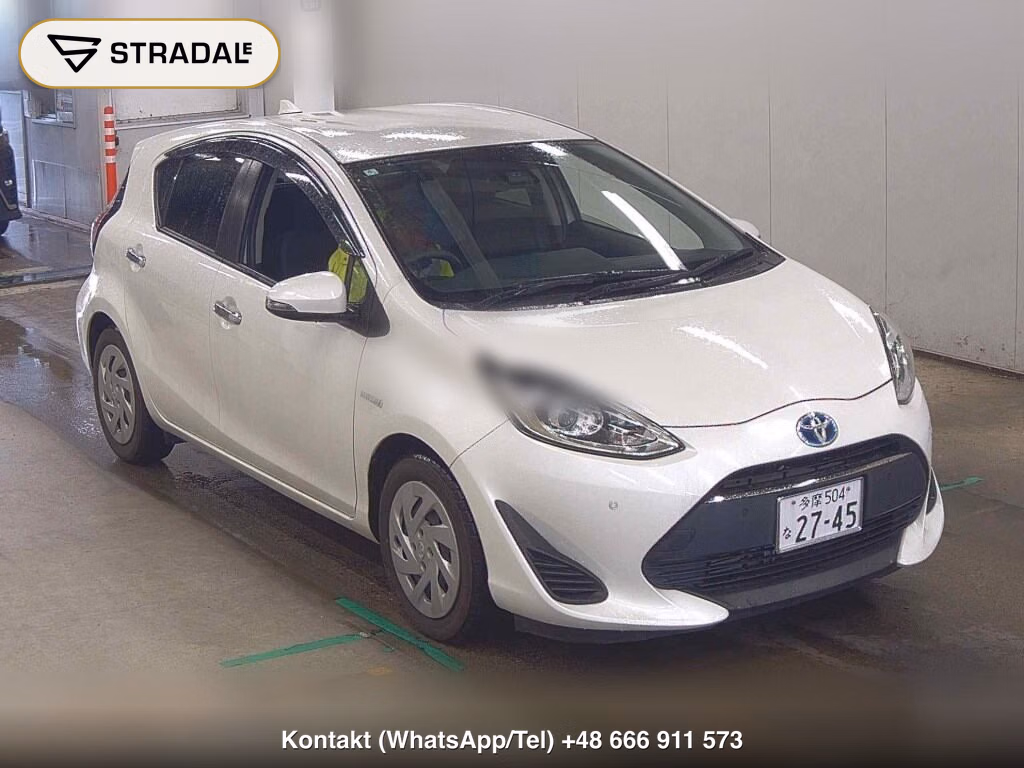 TOYOTA AQUA S STYLE BLACK 2018, aukcja z Japonii, zdjęcie 1