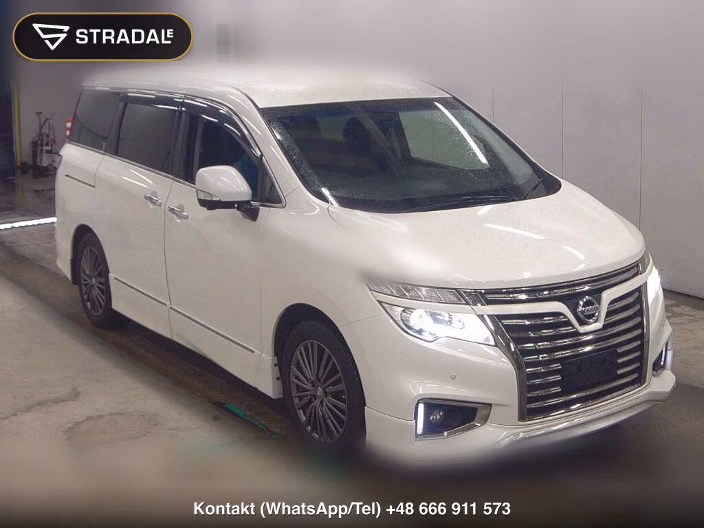 NISSAN ELGRAND 5D 250 HIGHWAY STAR S URBAN CHROME 2015, aukcja z Japonii, zdjęcie 1