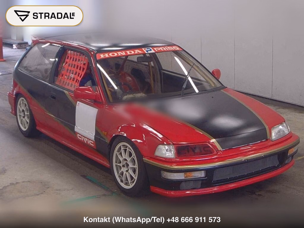 HONDA CIVIC 3D SIR Ⅱ 1990, aukcja z Japonii, zdjęcie 1