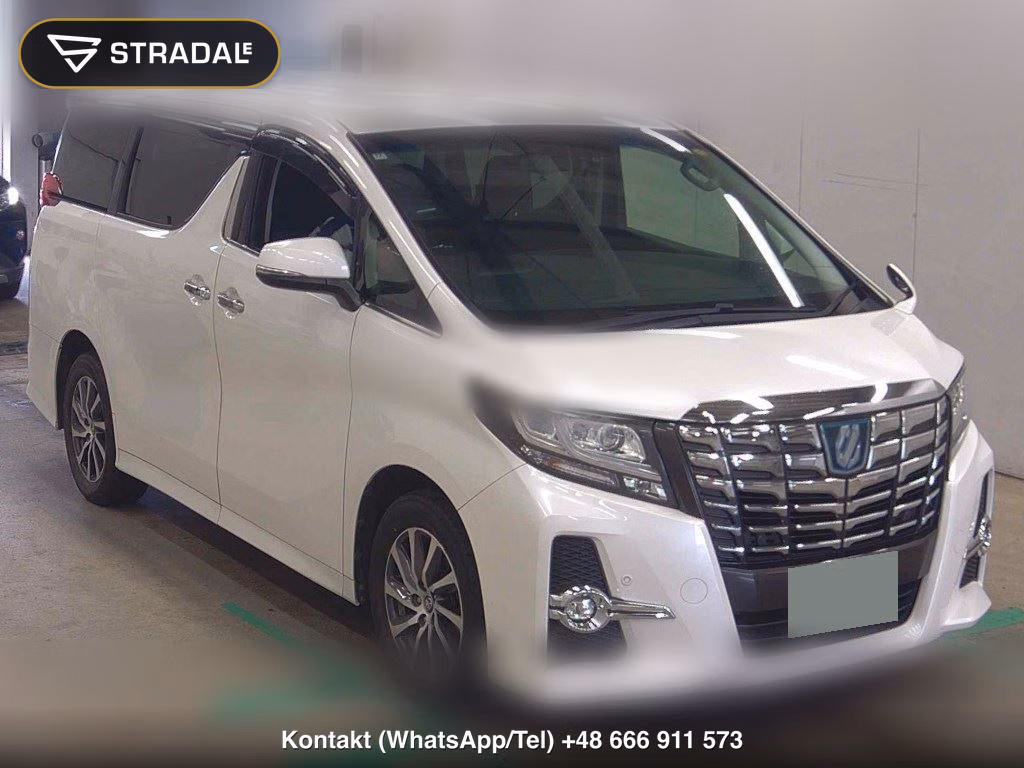 TOYOTA ALPHARD HYBRID 4WD SR 2016, aukcja z Japonii, zdjęcie 1