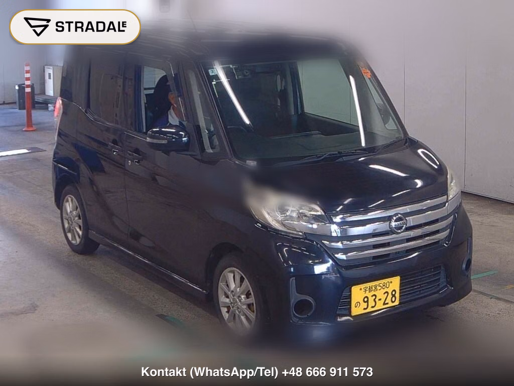 NISSAN DAYZ ROOX HIGHWAY STAR X 2014, aukcja z Japonii, zdjęcie 1