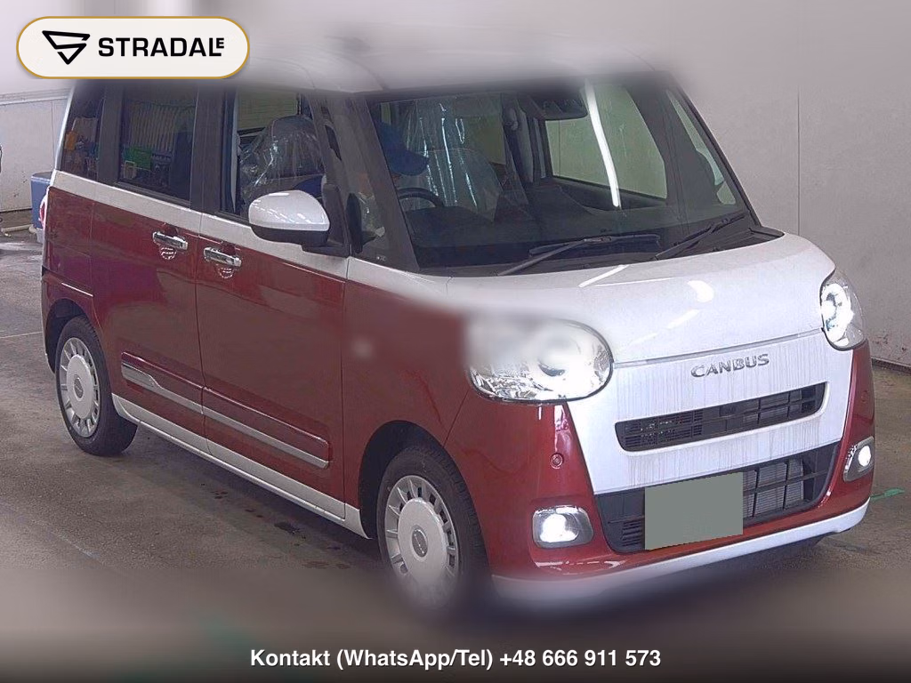 DAIHATSU MOVE CANBUS STRIPES G 2025, aukcja z Japonii, zdjęcie 1