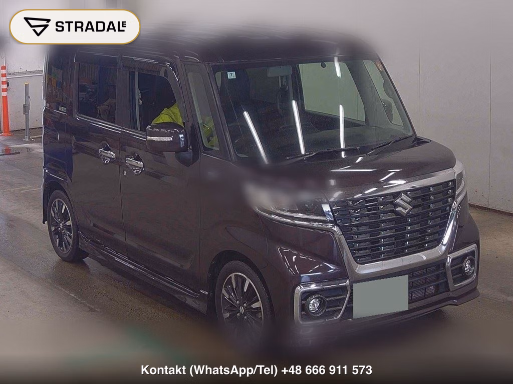 SUZUKI SPACIA CUSTOM HYBRID XS TURBO 2018, aukcja z Japonii, zdjęcie 1