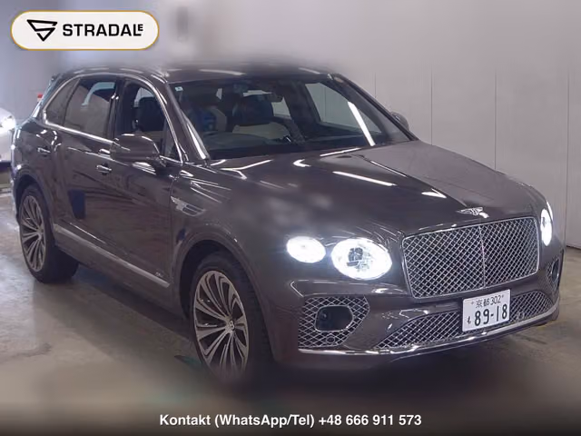 BENTLEY BENTAYGA 4WD HYBRID 2022, samochód z aukcji Japonii