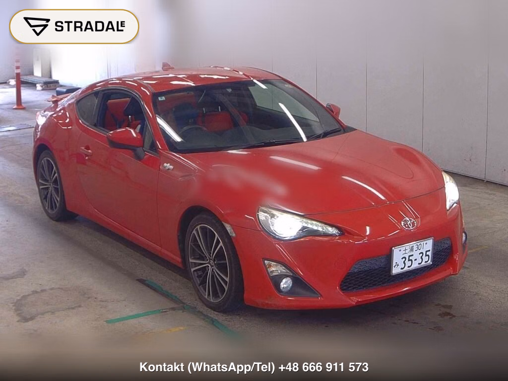 TOYOTA 86 GT LIMITED 2014, aukcja z Japonii, zdjęcie 1